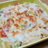 オムポテトのチーズ焼き